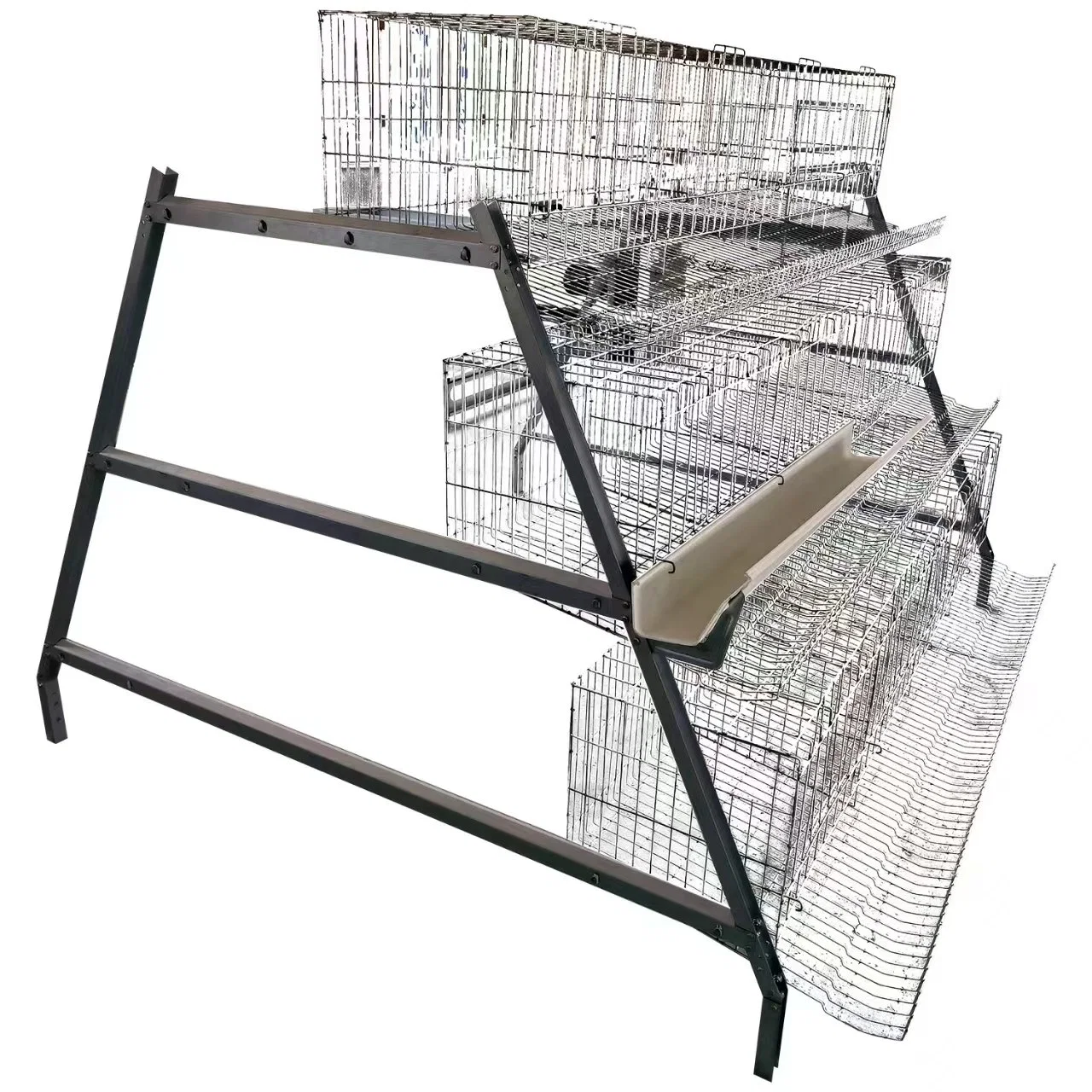 Livestock Poultry Farm Equipment Hot Dipped Galvanized Layer Broiler Pullet Cage