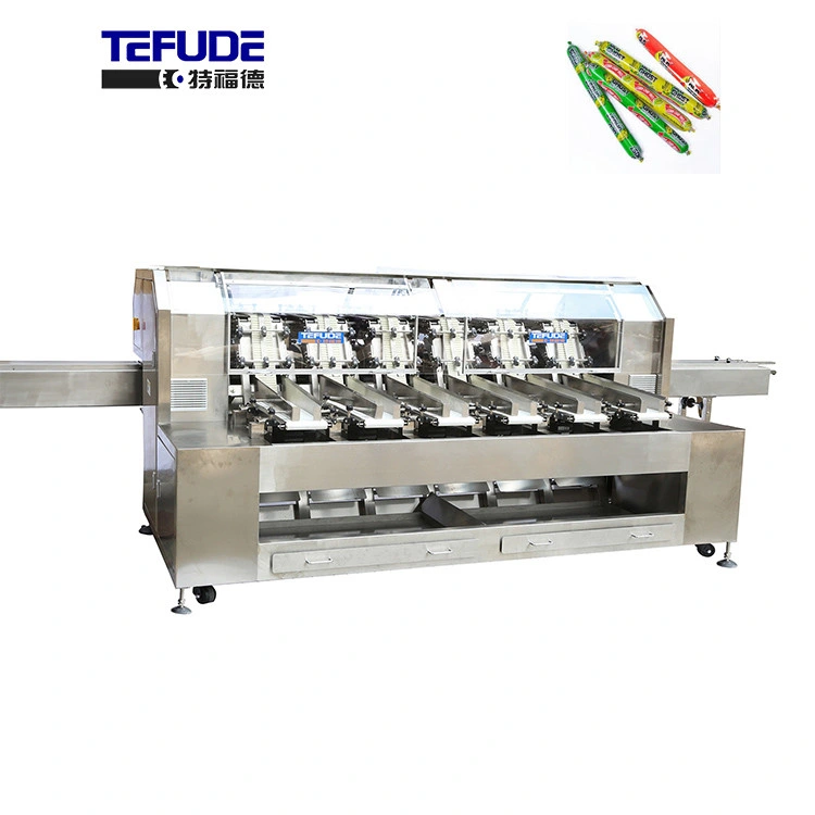 Pet Food Stick Packing Machine Beef Stick Snack Pillow Package Multifuctional Packaging Machine System