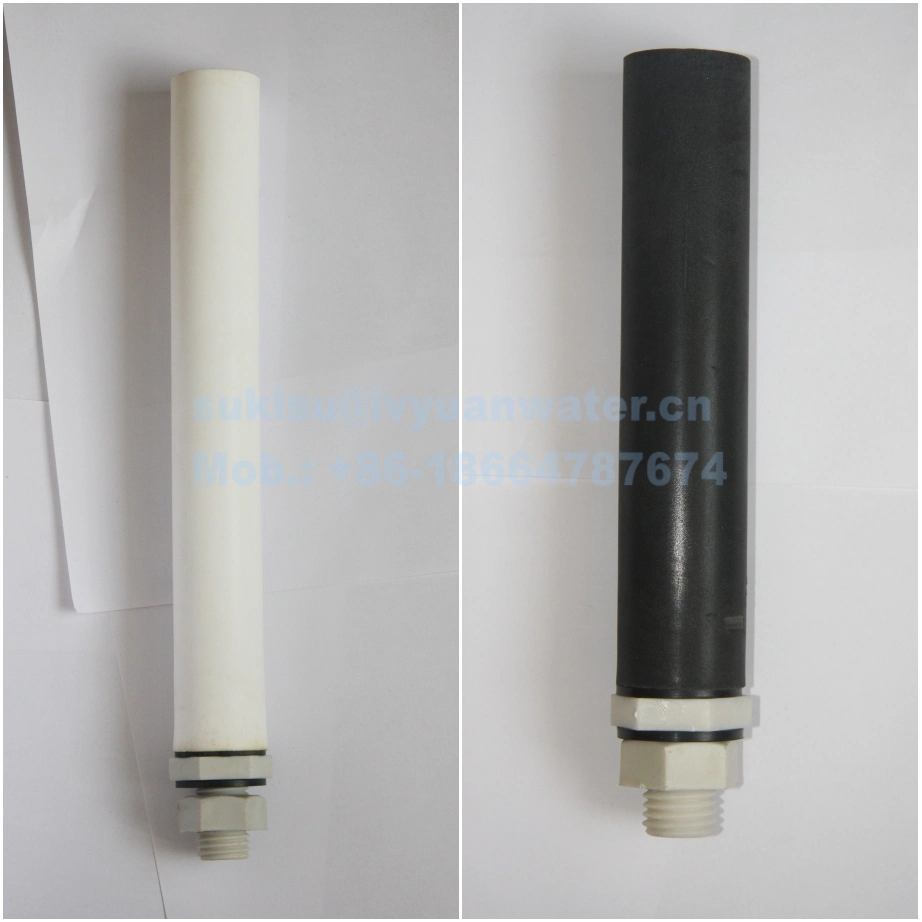 Manufacture Custom Porous Plastic Sintered PE PA Filter Cartridge & Membrane Filter with Screw Connector