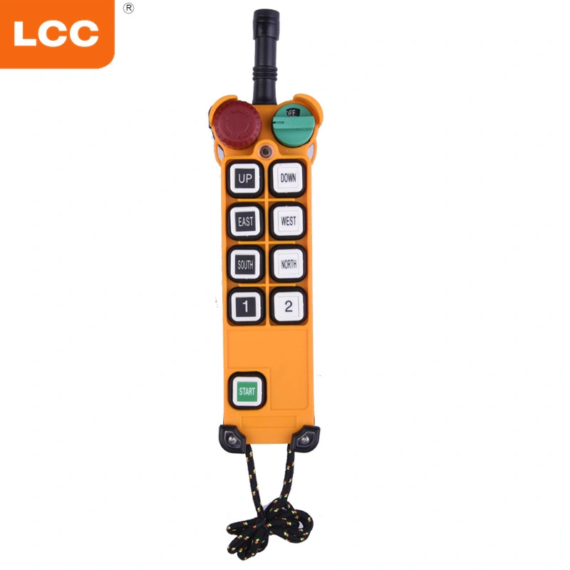 F24-8D 8 Buttons Double Speed Telecrane Crane Remote Control