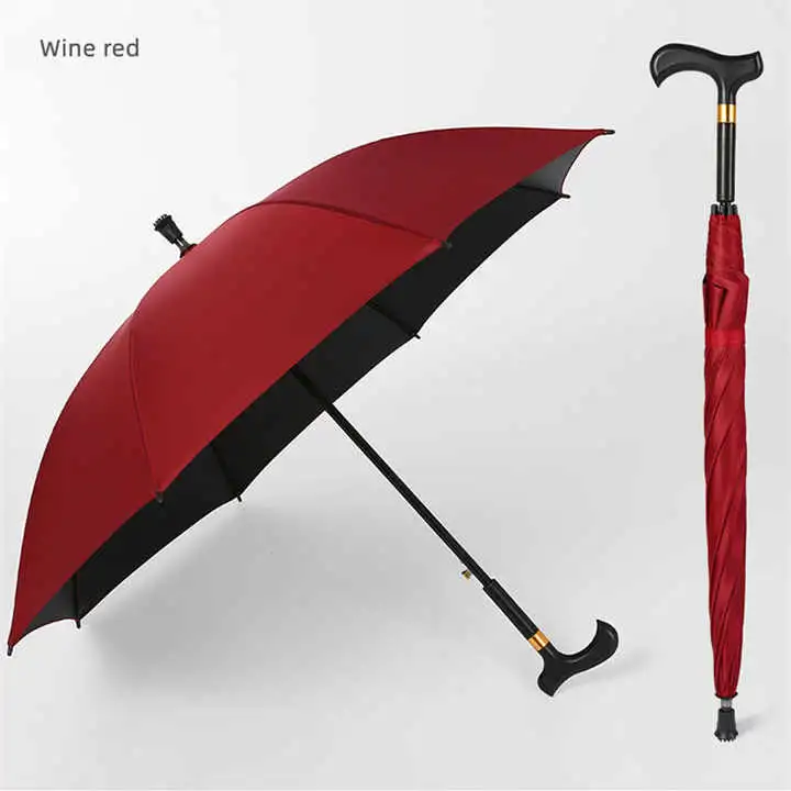 23 Inch Walking Cane and Crutch Walking Stick Umbrella for Grandpa Grandma