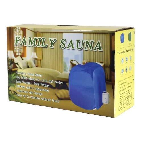 Azul portátil terapéutico PVC personal vapor Sauna SPA Tent