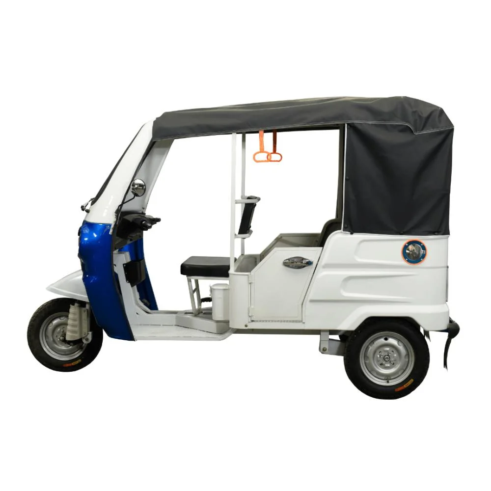 60V 120ah Lithium Battery Operated Three Wheeler Electric 4 Seats Passenger Auto Tricycle Rickshaw with Independent Suspension for Hot Sale Rickshaw