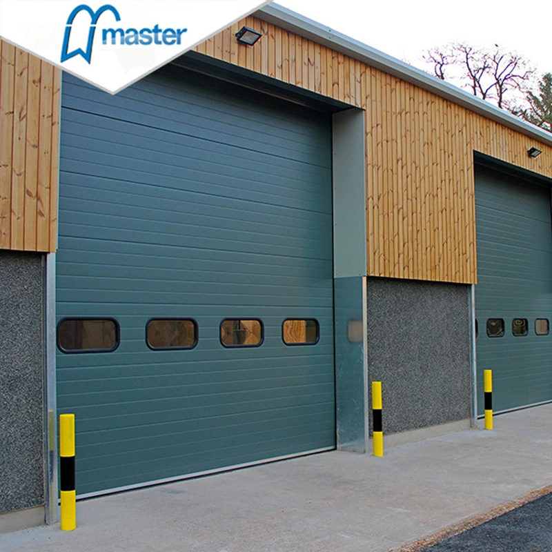 Warehouse Overhead Coiling Sliding Roll up Fireproof Industrial Garage Door