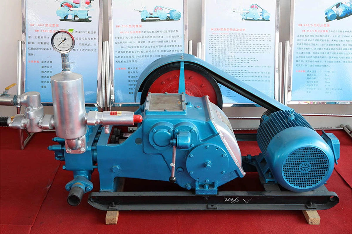 Drilling Rig 120L Small Triplex Mud Pump