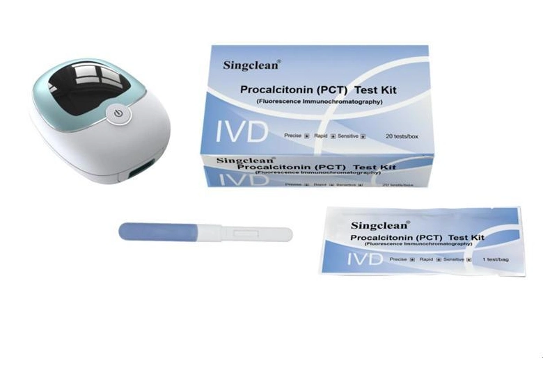Singclean Procalcitonin Rapid Diagnostic Test Kit Flurescence Immunochromatography for Infection Detection