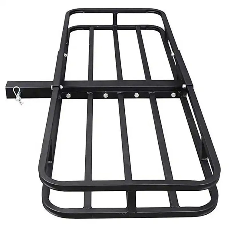 High quality/High cost performance  Trailer Hitch Mount Cargo Carrier Rear Folding Luggage Basket Rack Car Truck Box for Universal
