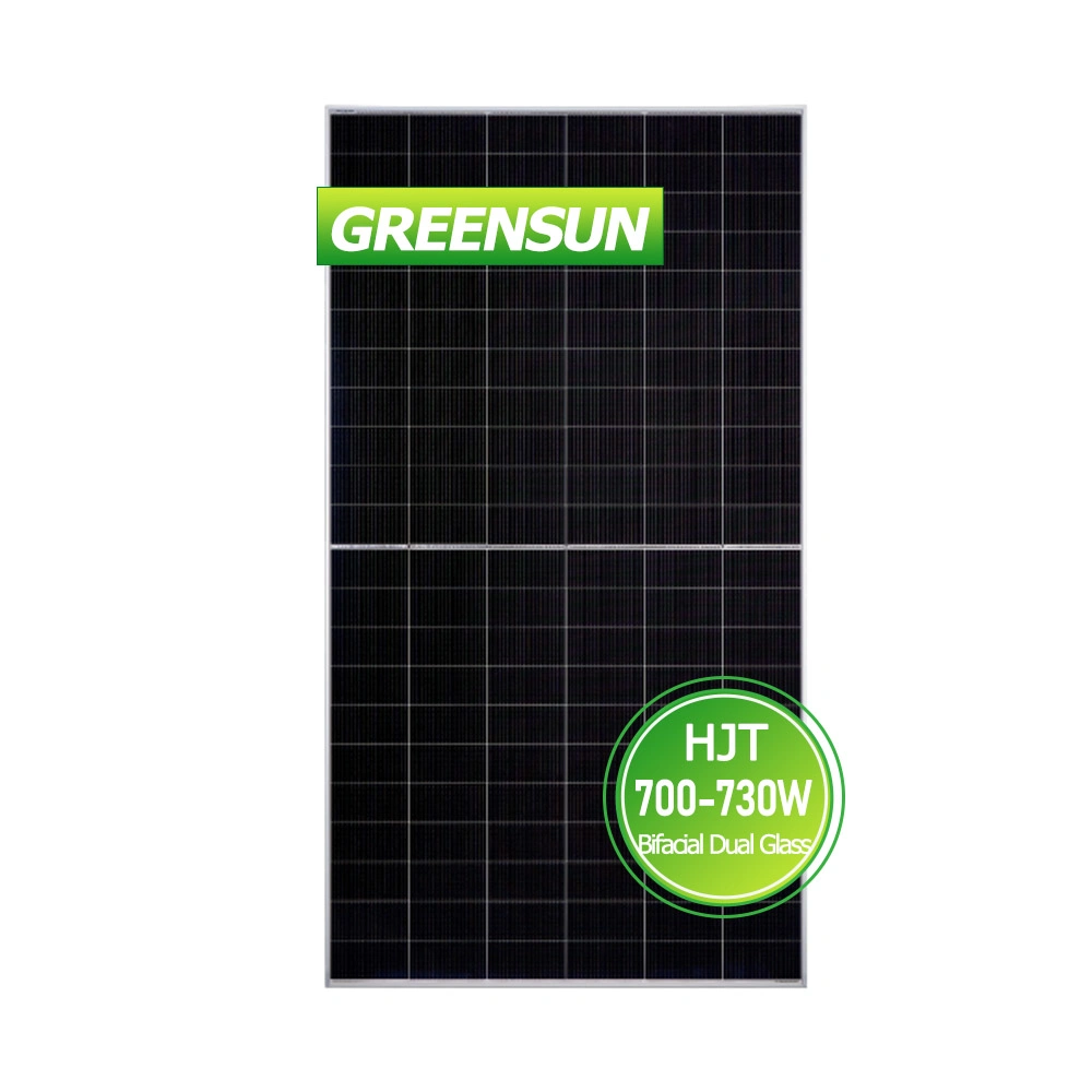 Greensun A Grade Hjt Bifacial 690W 700W Photovoltaic Power Generation Solar Panels
