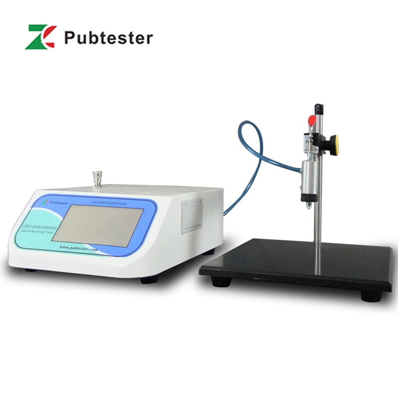 Infilled Plastic Tubes Burst Leak Tester