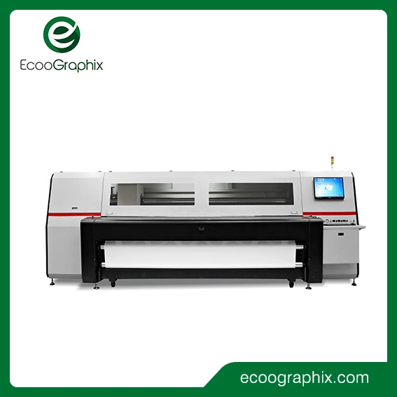 Ecoographix de Gran Formato Digital Máquina de impresión de inyección de tinta textil HM3200r