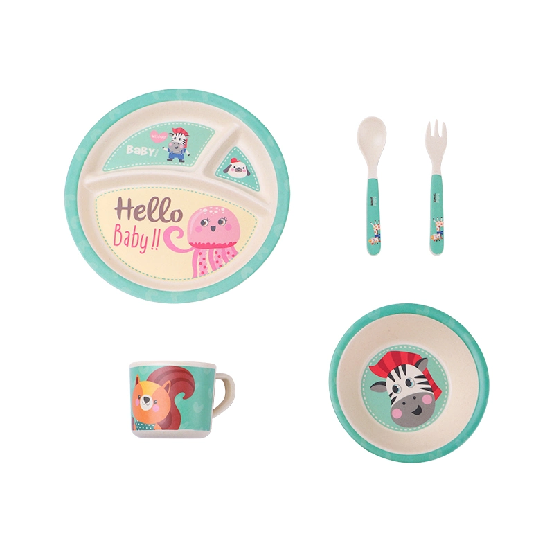 Factory Wholesale/Supplier All Size Kids Melamine Bamboo Fiber Tableware