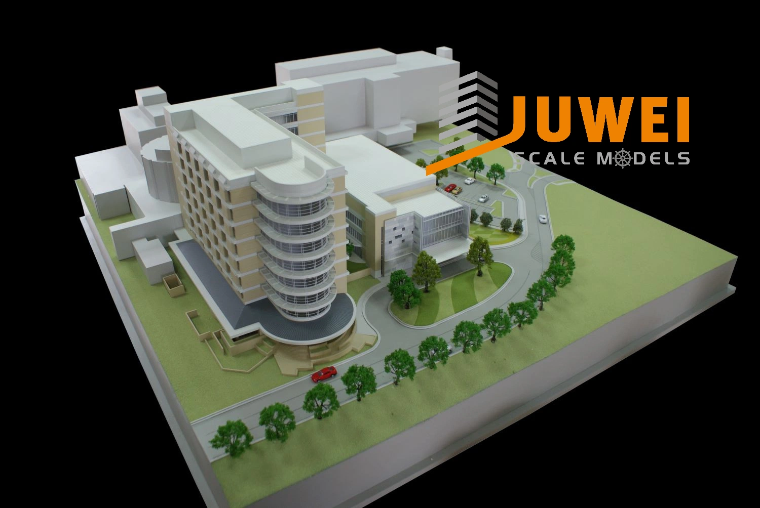 Modell des Batson-Krankenhauses (JW-64)