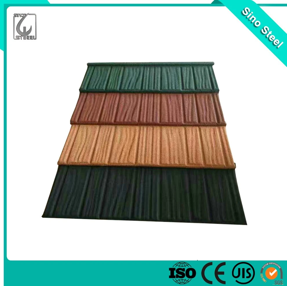 Classical/Roman/Shingle Stone Metal Color Coated Roof Tile with High quality/High cost performance 