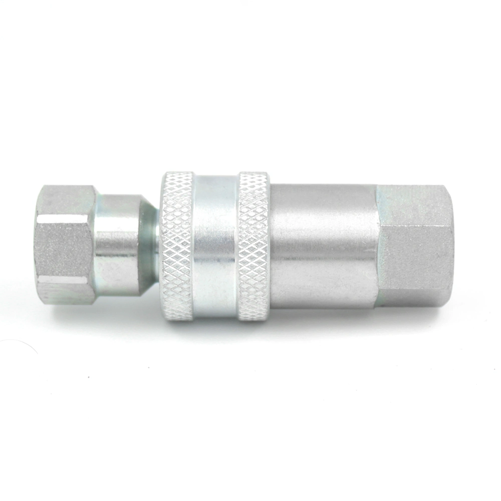 1/4 Inch Bsp NPT Series a Poppet Shut-off Valves in Both Socket and Plug Hydraulic Quick Coupler