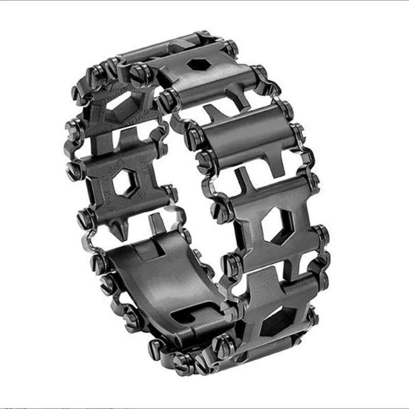 Stainless Steel Multifunctional Bracelet Smart Wearable Outdoor Survival Bracelet