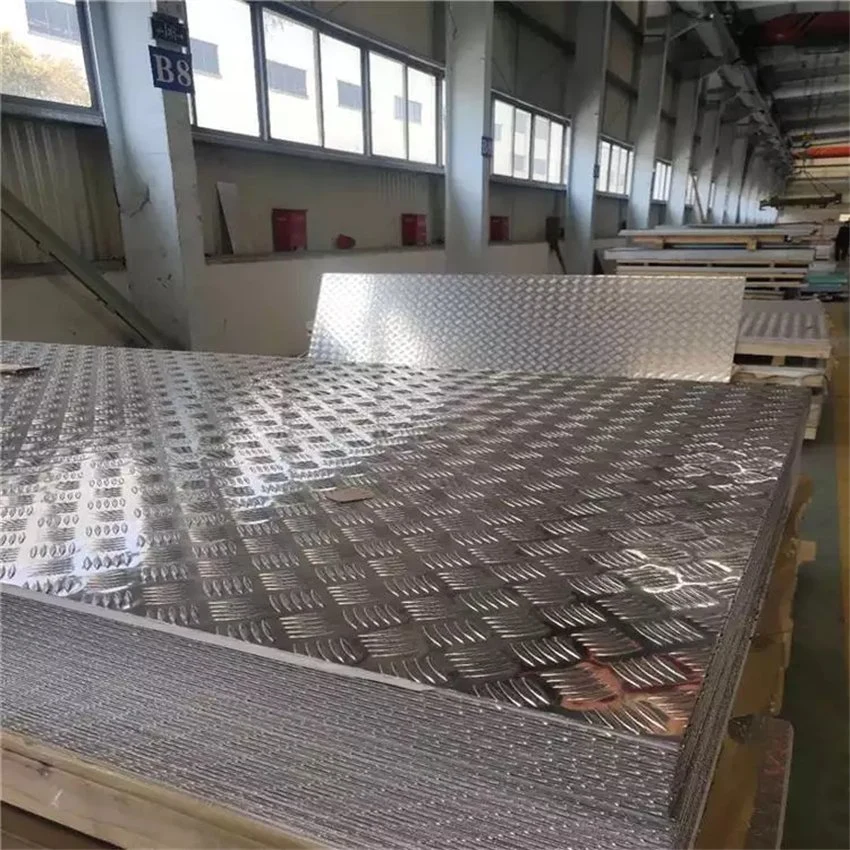 1/8 Inch 0.25 4X8 Price Factory Embossed Alloy Aluminum Diamond Plate Aluminium Chequered Sheet for Floor