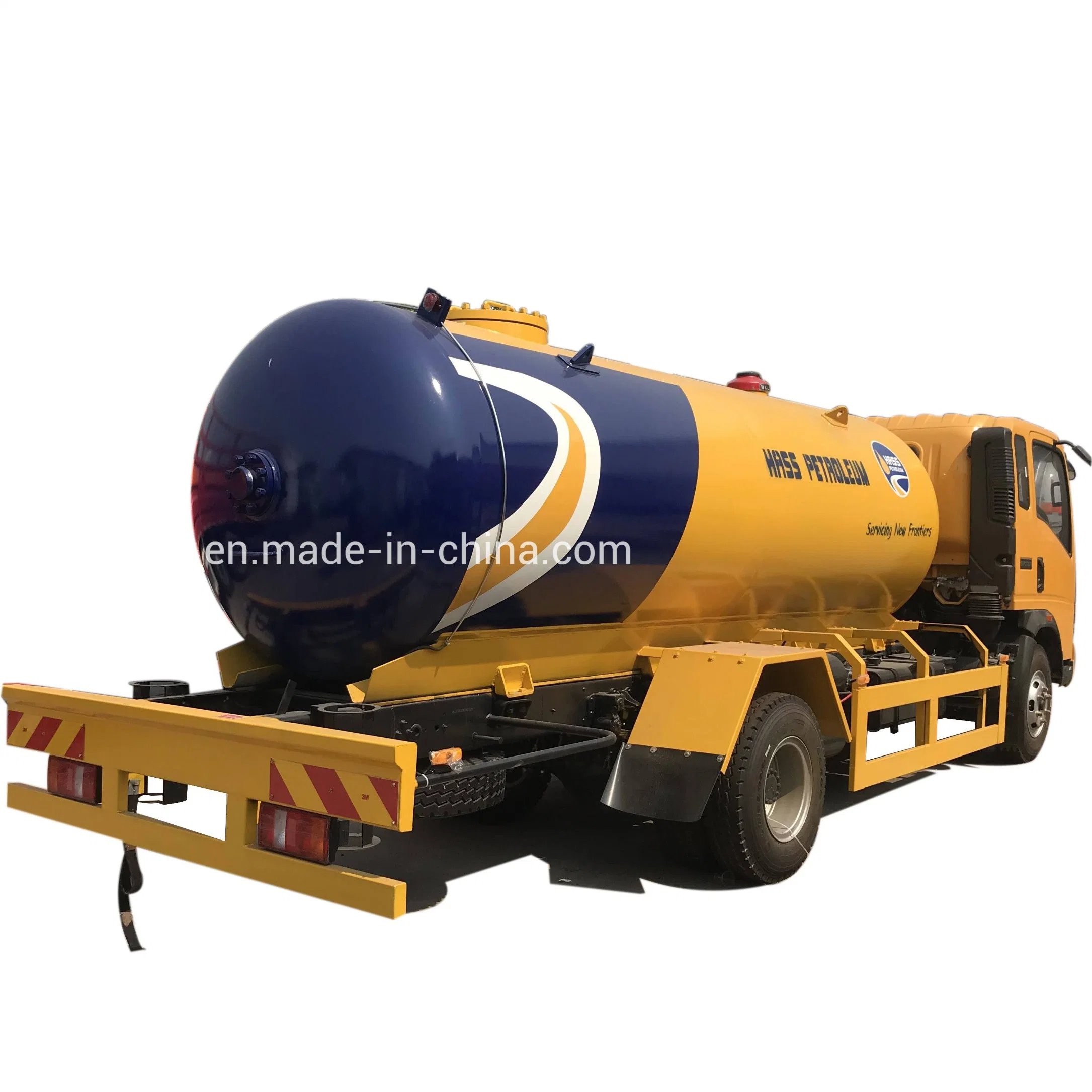 Precio de venta de fábrica HOWO Luz 3cbm 4cbm 5cbm tanque de gasolina gas Gas de la bomba de gas Gas de relleno de dispensador de carretilla carretilla del depósito de gas