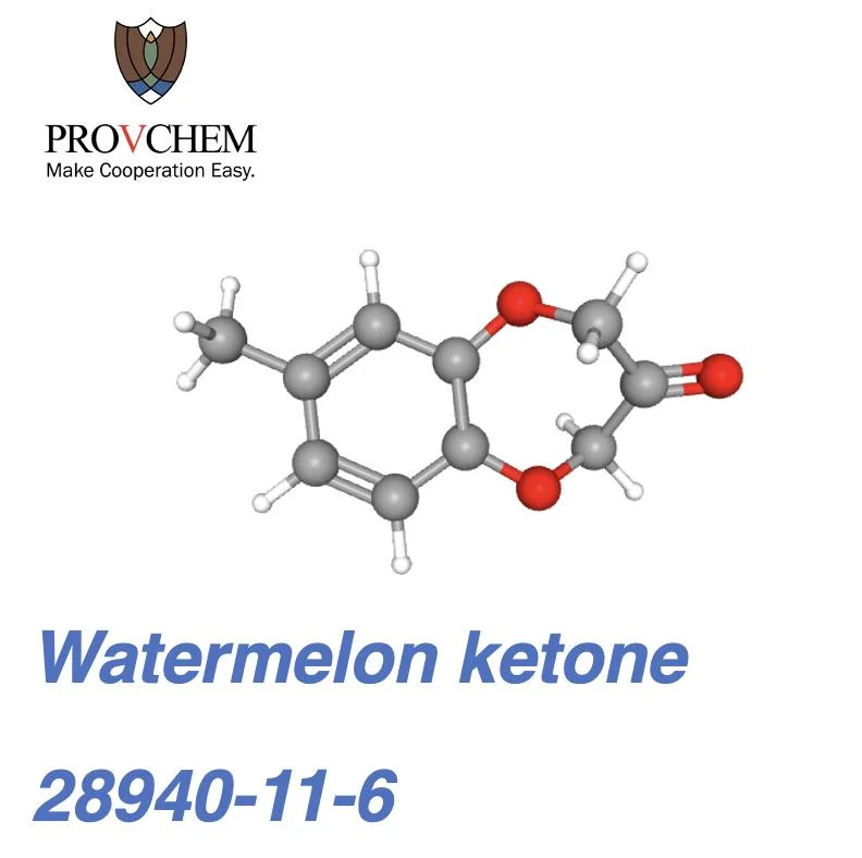 La pureza ≥ 99,0% buen precio en almacén con mejor calidad de cetonas en la sandía CAS 28940-11-6