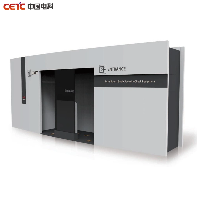 Terahertz Human Security Checking System Without Radiation, No Contact for Security Screening