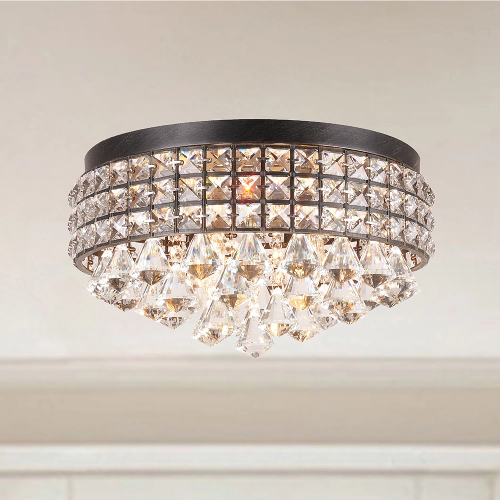 Sitting Room Crystal Ceiling Light Crystal Lamp House Hotel Villa Interior Decoration Ceiling Lighting