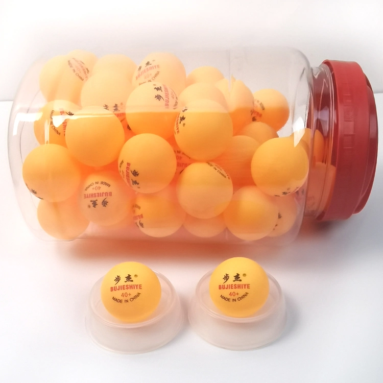 White Yellow Color 1-3 Star Ping Pong Balls Cheap Table Tennis Balls with Plastic Jar 60 Pieces