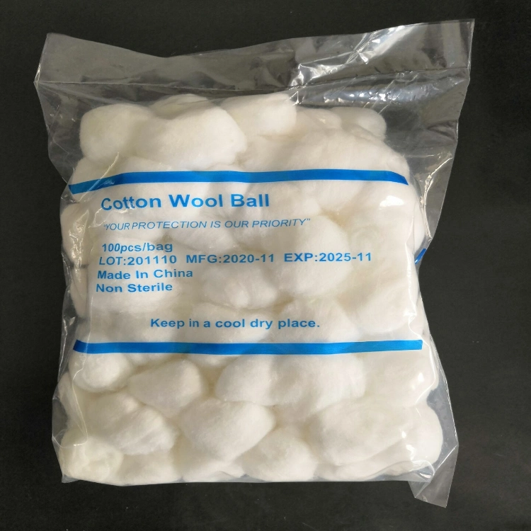 Pure Clean Cotton Cotton Balls Steriel Non Sterile