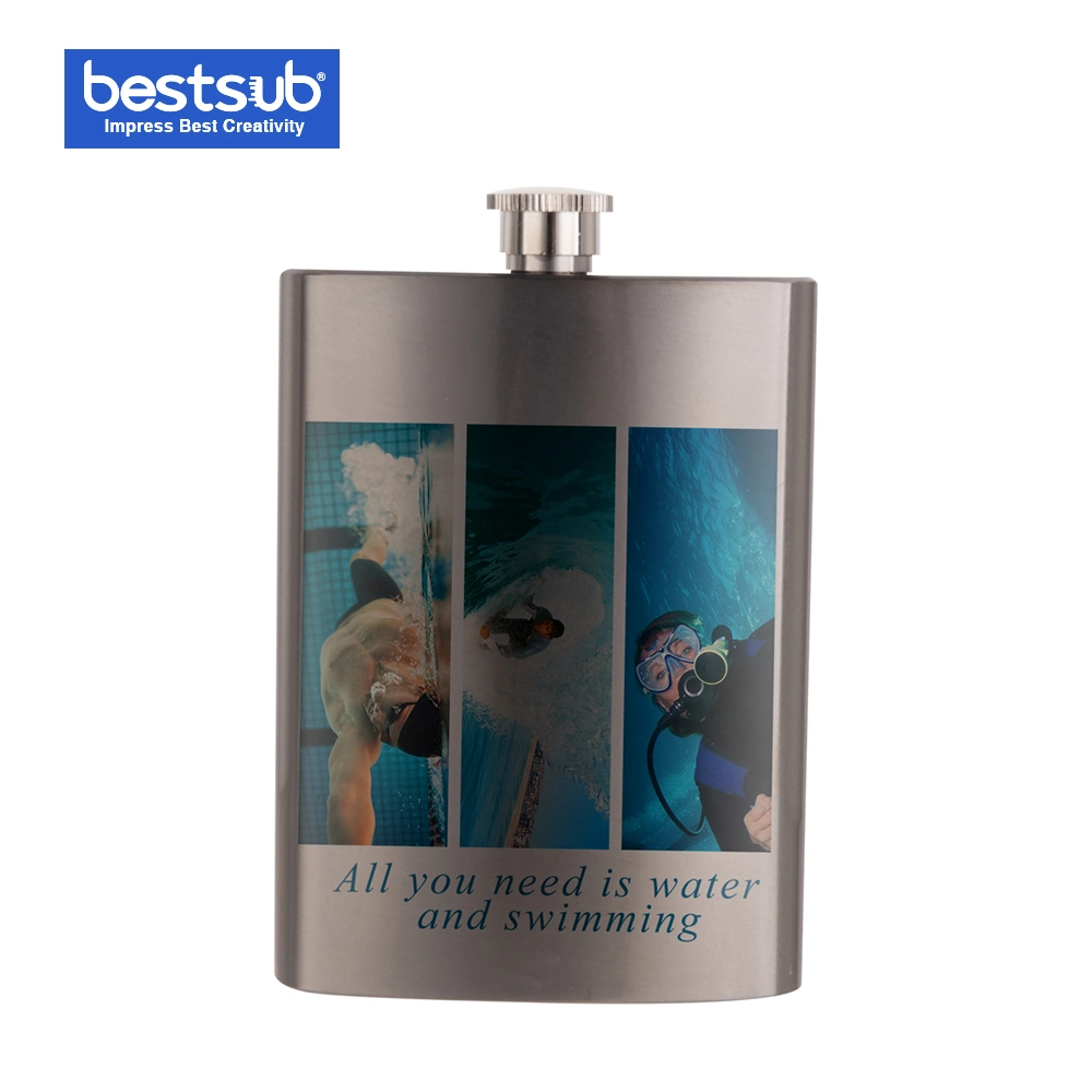 Bestsub 8oz Sublimation Stainless Steel Wine Pot Hip Flask