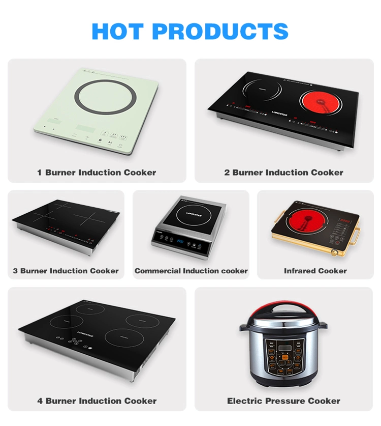 Quick Cooker Induction Cooker, 8 Level Temperature & Power Adjustment