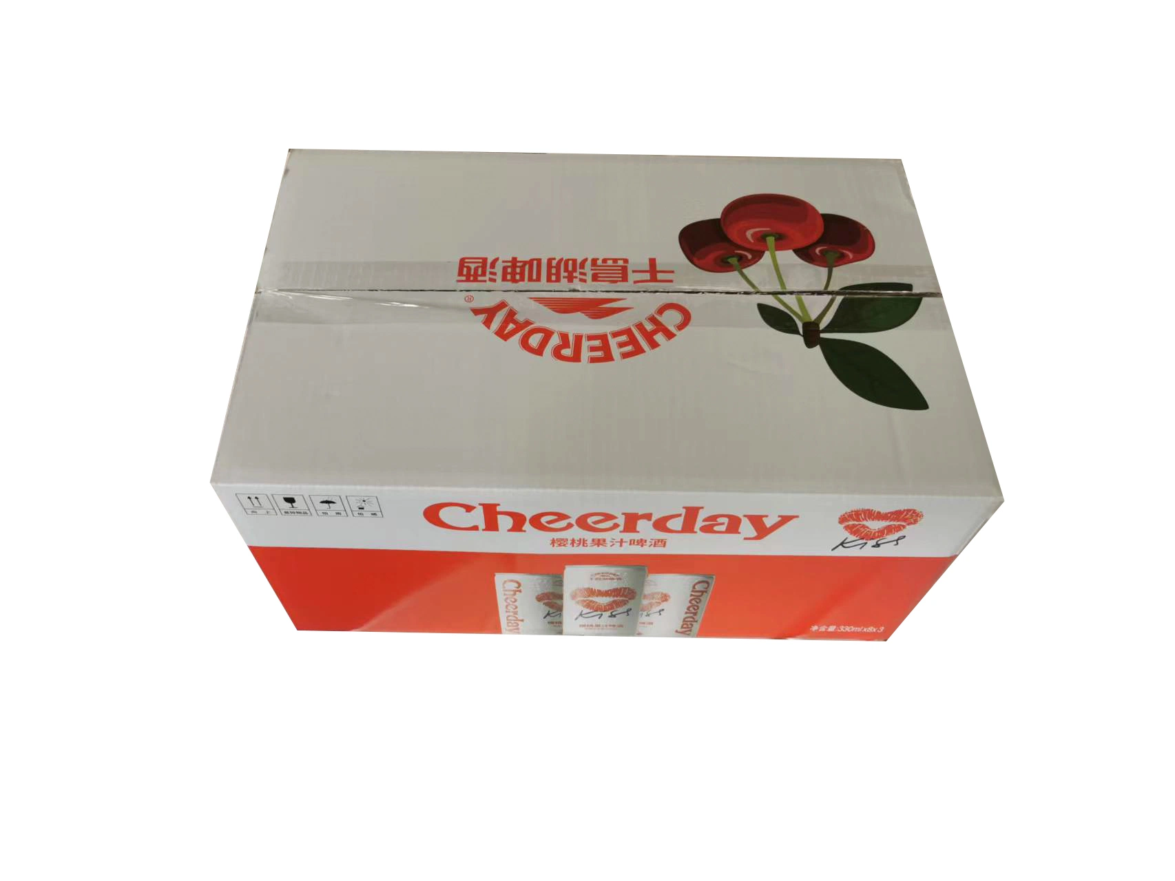 High quality/High cost performance  Cherry Juice 3.8%Vol 330ml 1*12 Sleek Can Alcoholic Beer