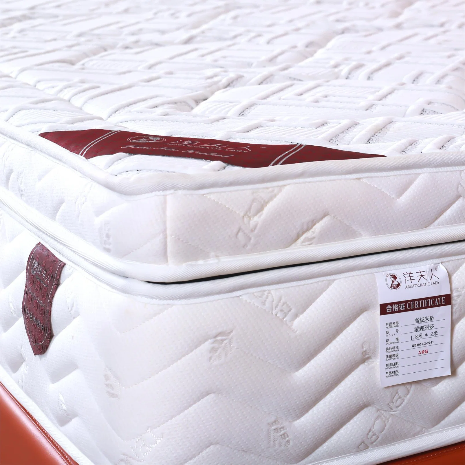 Wholesale/Supplier OEM Pocket Spring Hotel Bedroom Furniture Memory Foam Bed Soft Mattress