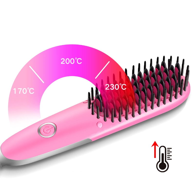 Bequem &amp; Nützlich Electric Hair Comb Fast Heizung Haarglätter