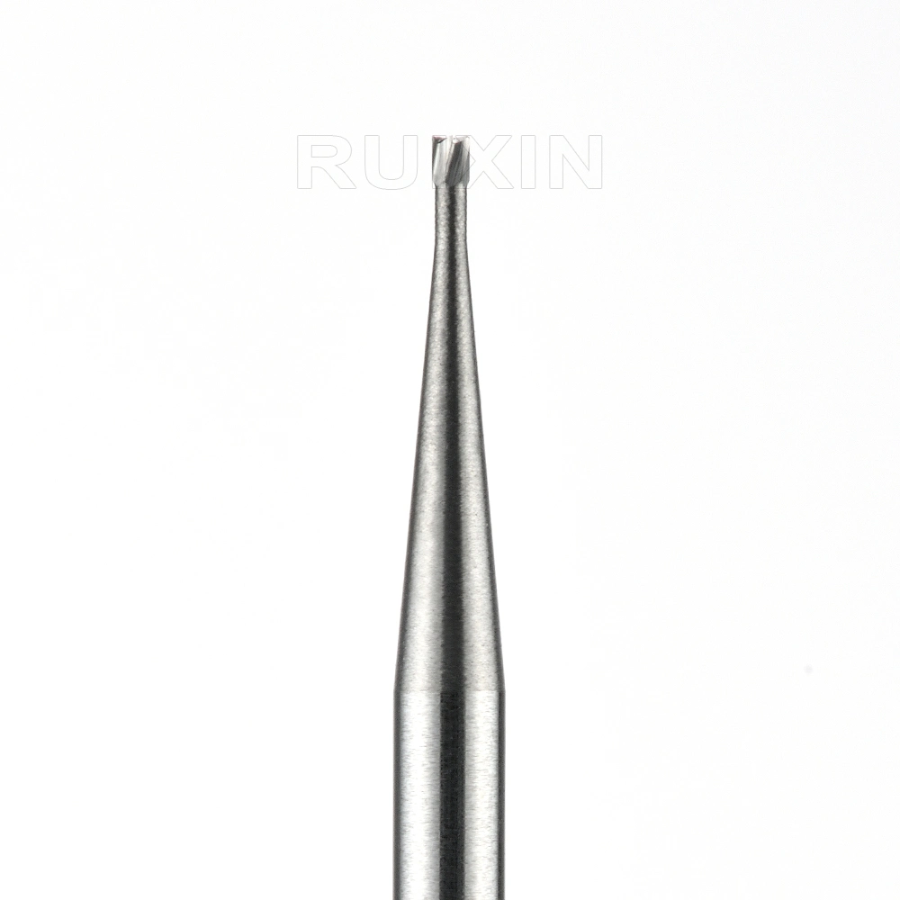 Top Quality Dental Cutting Equipment Medical FG Shank Inverted Cone Intraoral Tungsten Carbide Bur FG33/1/2 ISO 010/006