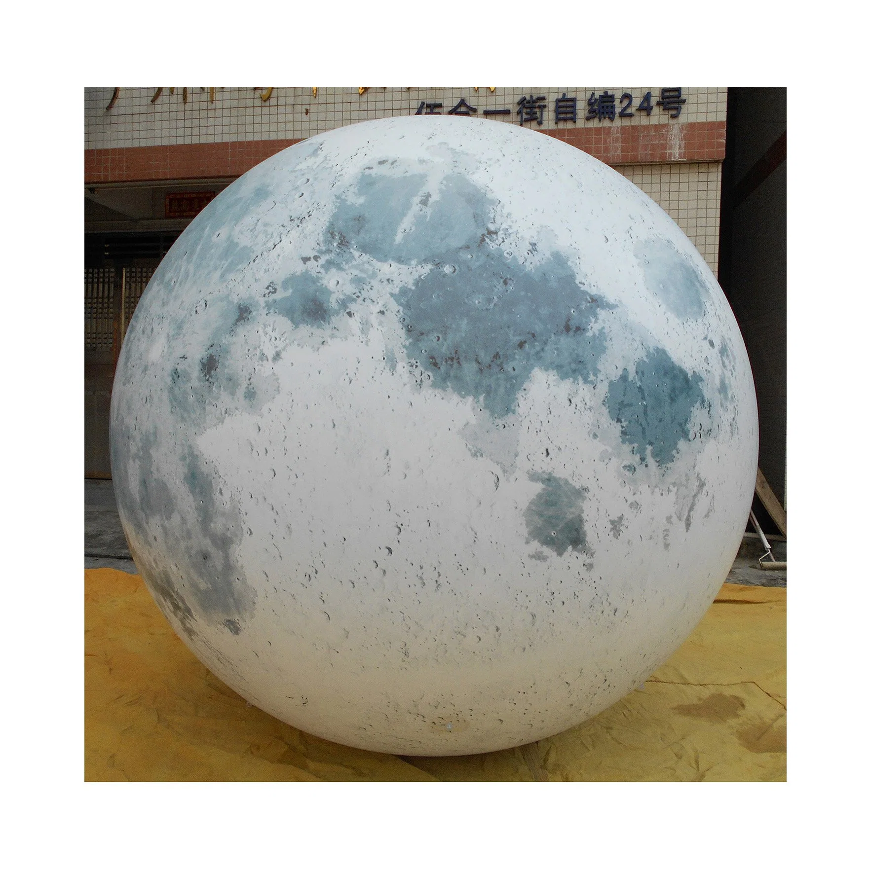 Boyi Inflatables Custom Factory Planets Balloon Inflatable Giant Moon By00432