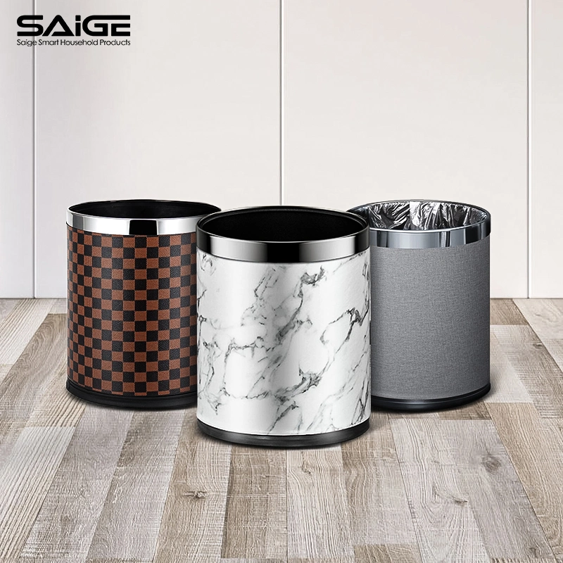 Saige 10L Hotel Indoor Plastic Trash Bin