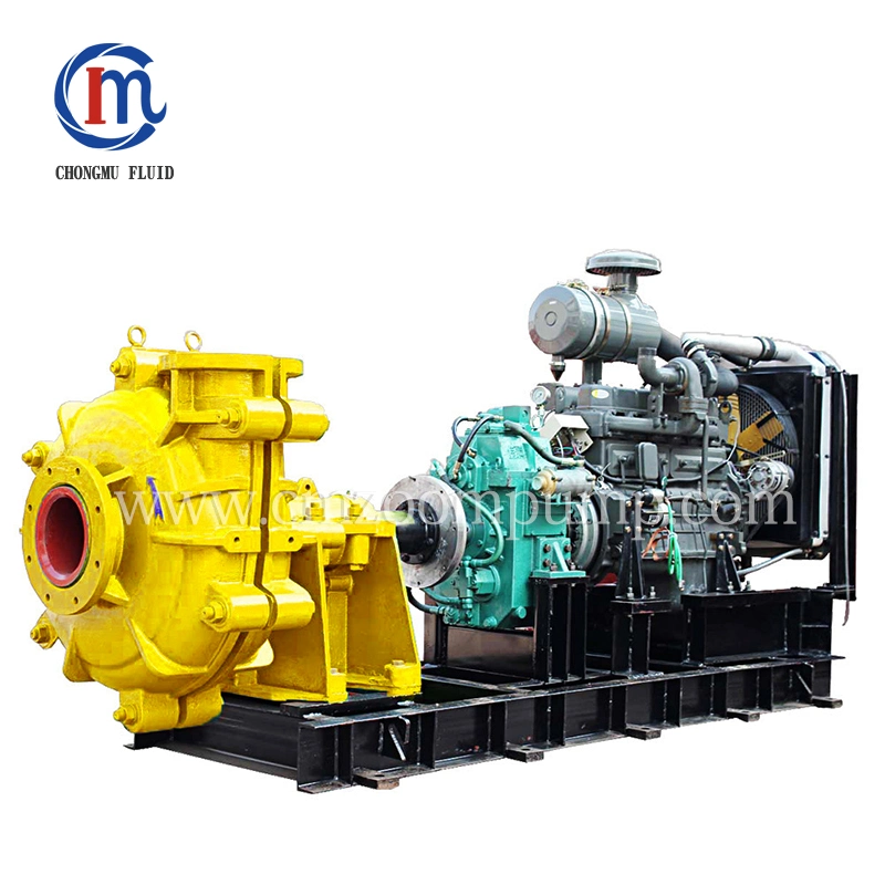 Horizontal Industrial Minerals Mining Ultra Chrome Alloy Slurry Pump