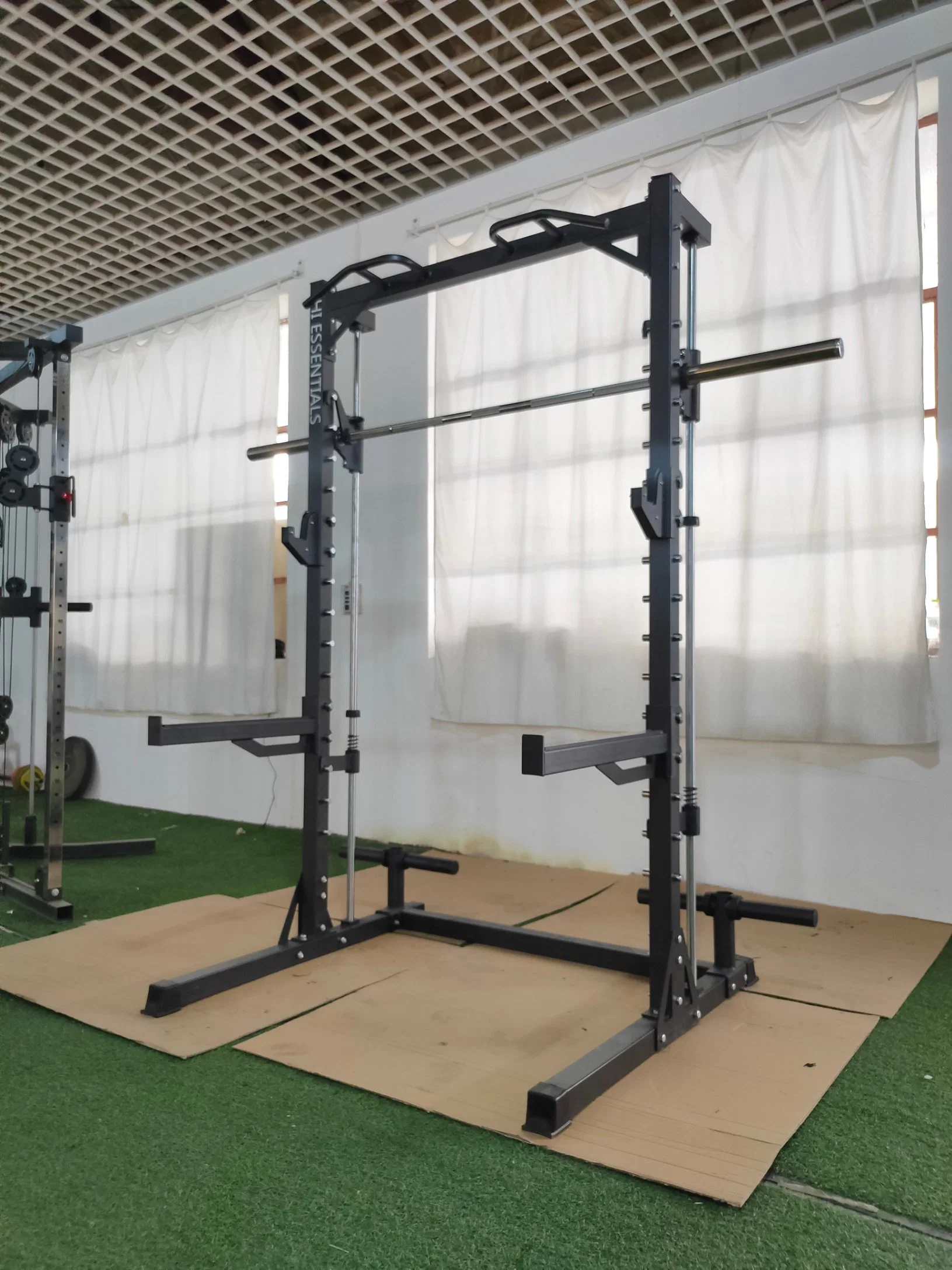 Equipamiento de gimnasio Lecheng Sistema completo de formación comercial de la máquina Smith