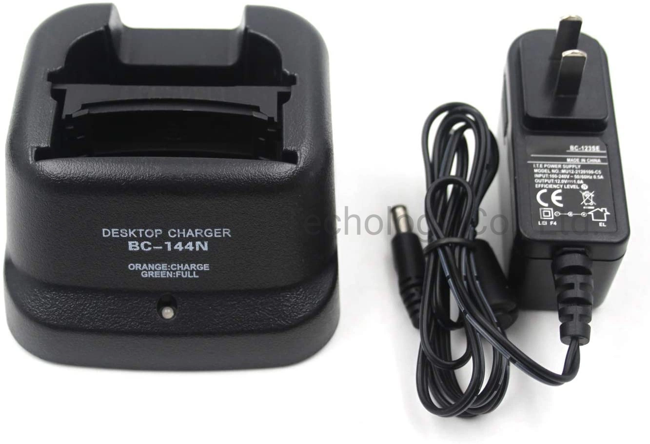 Bc-144n BC-137 Chargeur rapide pour l'ICOM IC-V82 IC-V8 IC-U82 BP-209N BP-210N IC-A6 IC-A24