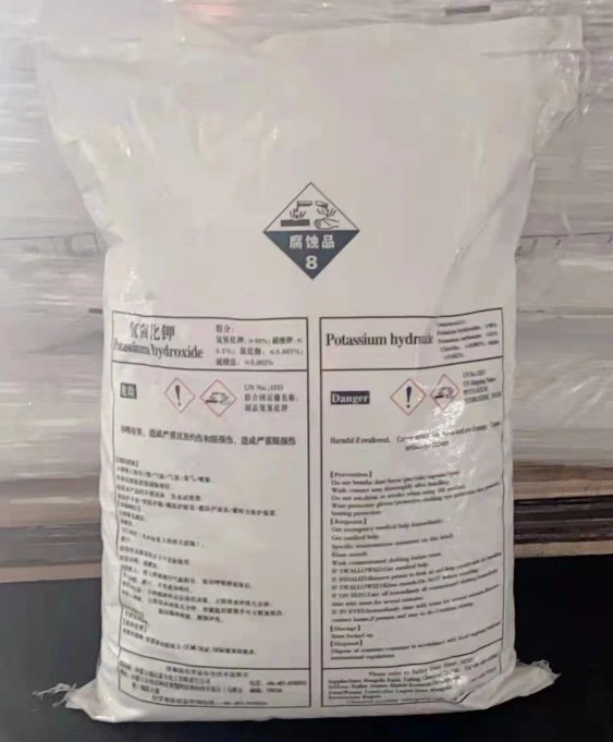 Ätzende Kaltschlacke Fabrik Versorgung CAS 1310-58-3 90% KOH/Kaliumhydroxid Zu einem guten Preis