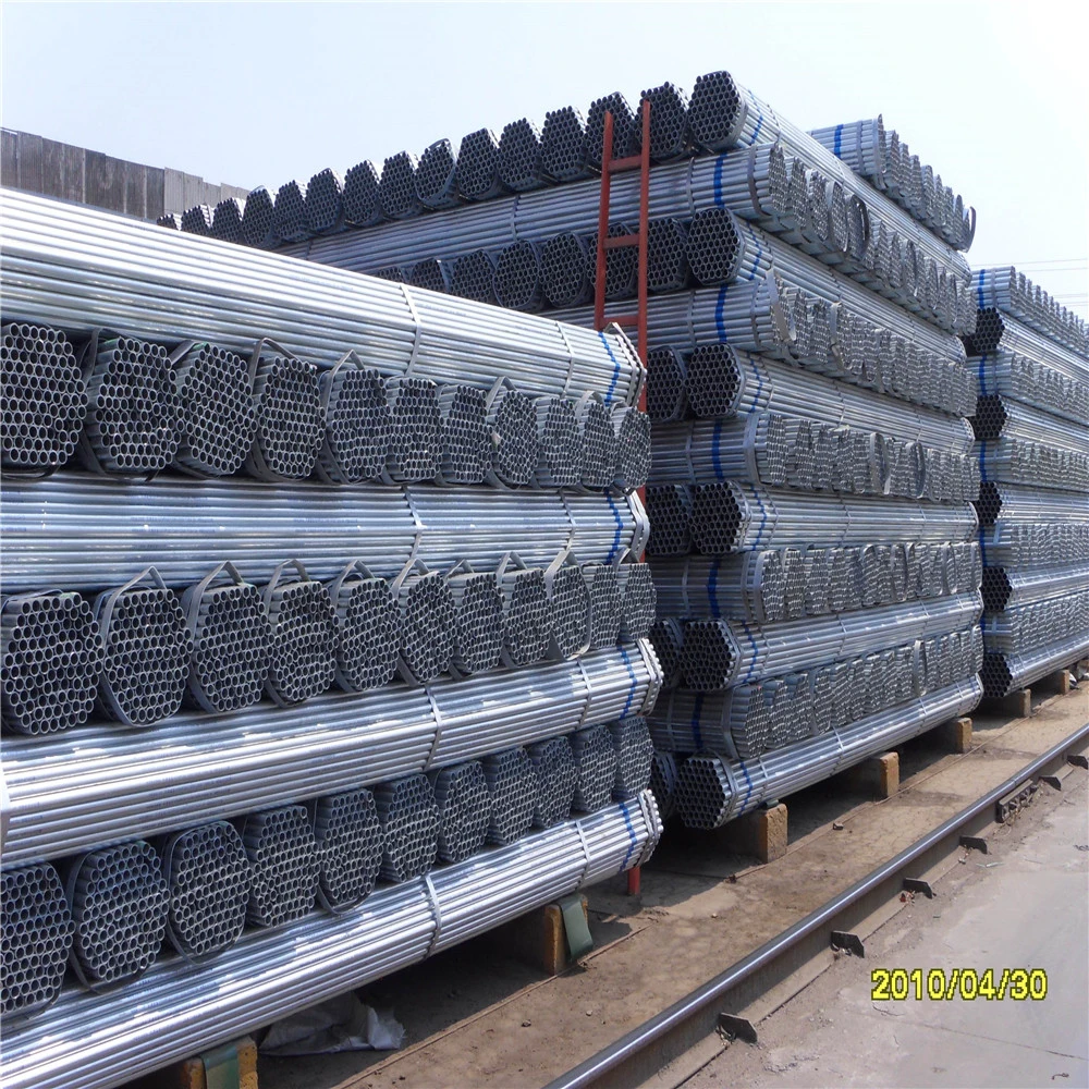 Internal and External Hot DIP Galvanized Steel Pipe Sewage Discharge