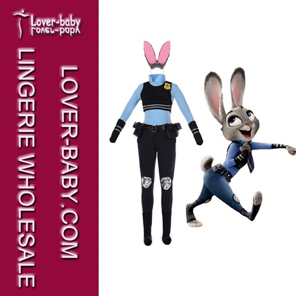 Judy Hopps Zootopia Bunny Traje de mascota para adultos (L15360)