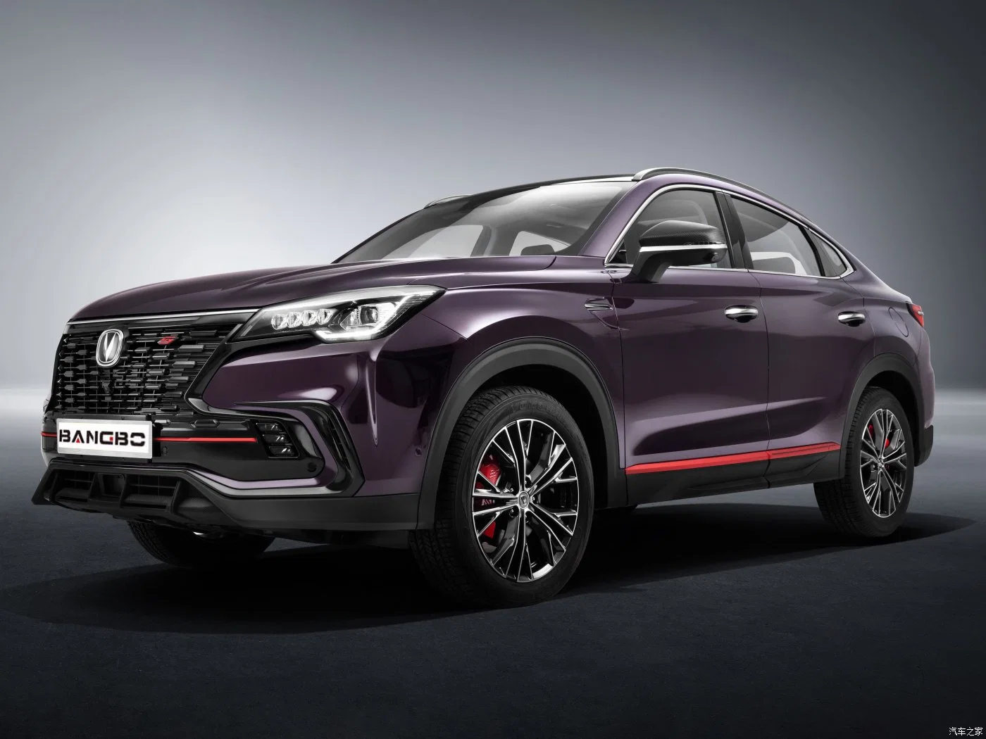 Version sport à usage familial SUV Changan CS85 coupé 2023 2.0t Véhicule tout-terrain multisegment