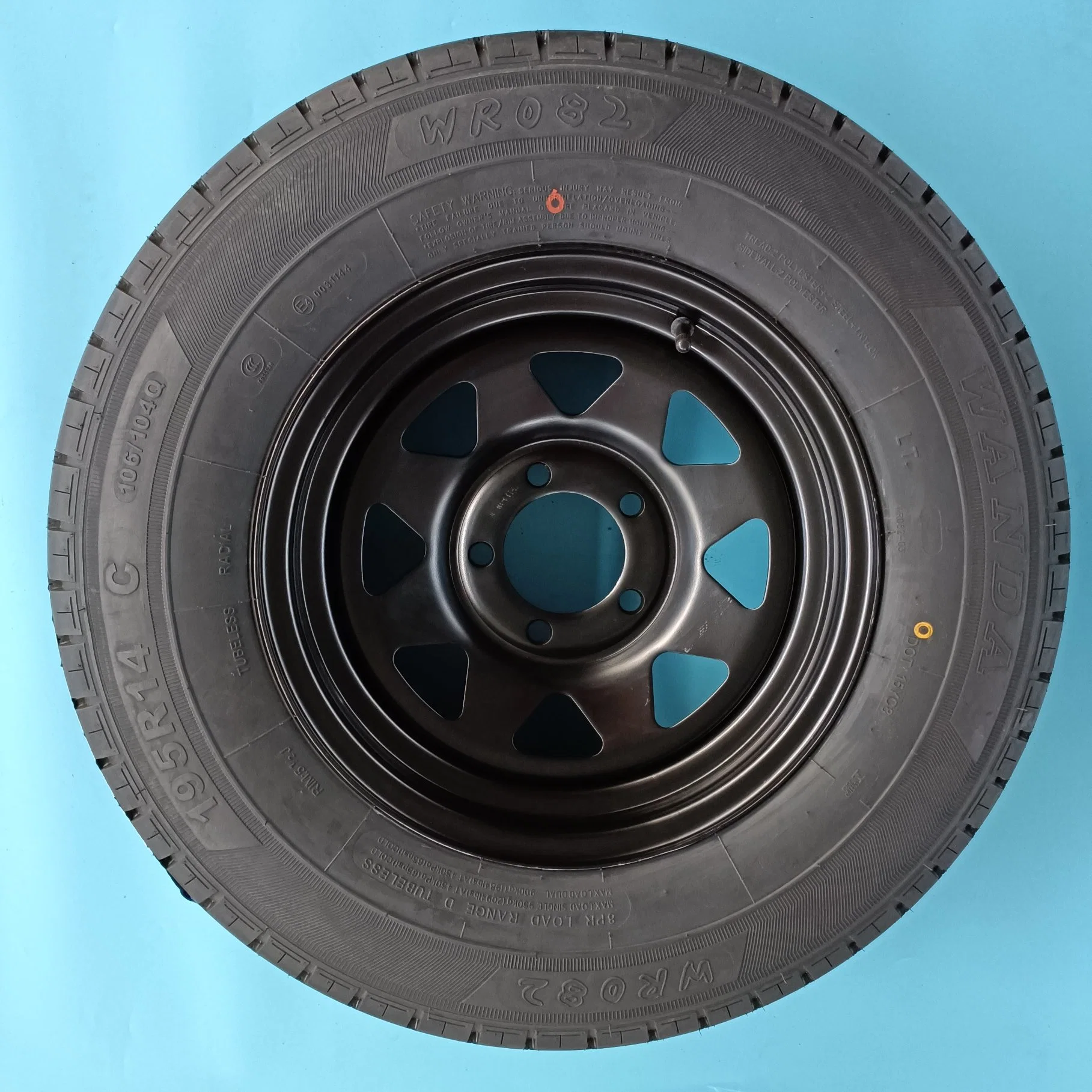 Good Quality Galvanised Welded Tipper Box Trailer Tire 195r14c