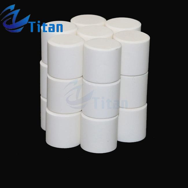 Self Wearing Rate <0.15% Low Surface Roughness White Grinder Ceramic Cylinder Alumina Ceramic