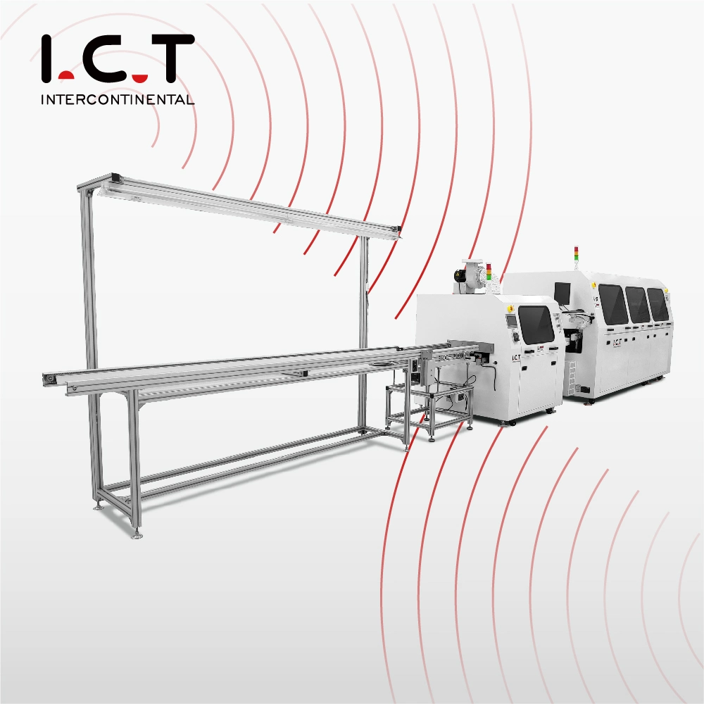 High Efficiency Automatic Wave Soldering Machine DIP Line Machines Eta-Cetus 450