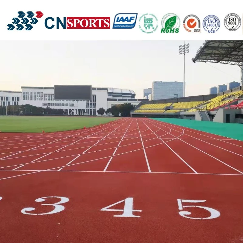 L'EPDM Piste PU adhésif pour piste de course ou une salle de gym étages