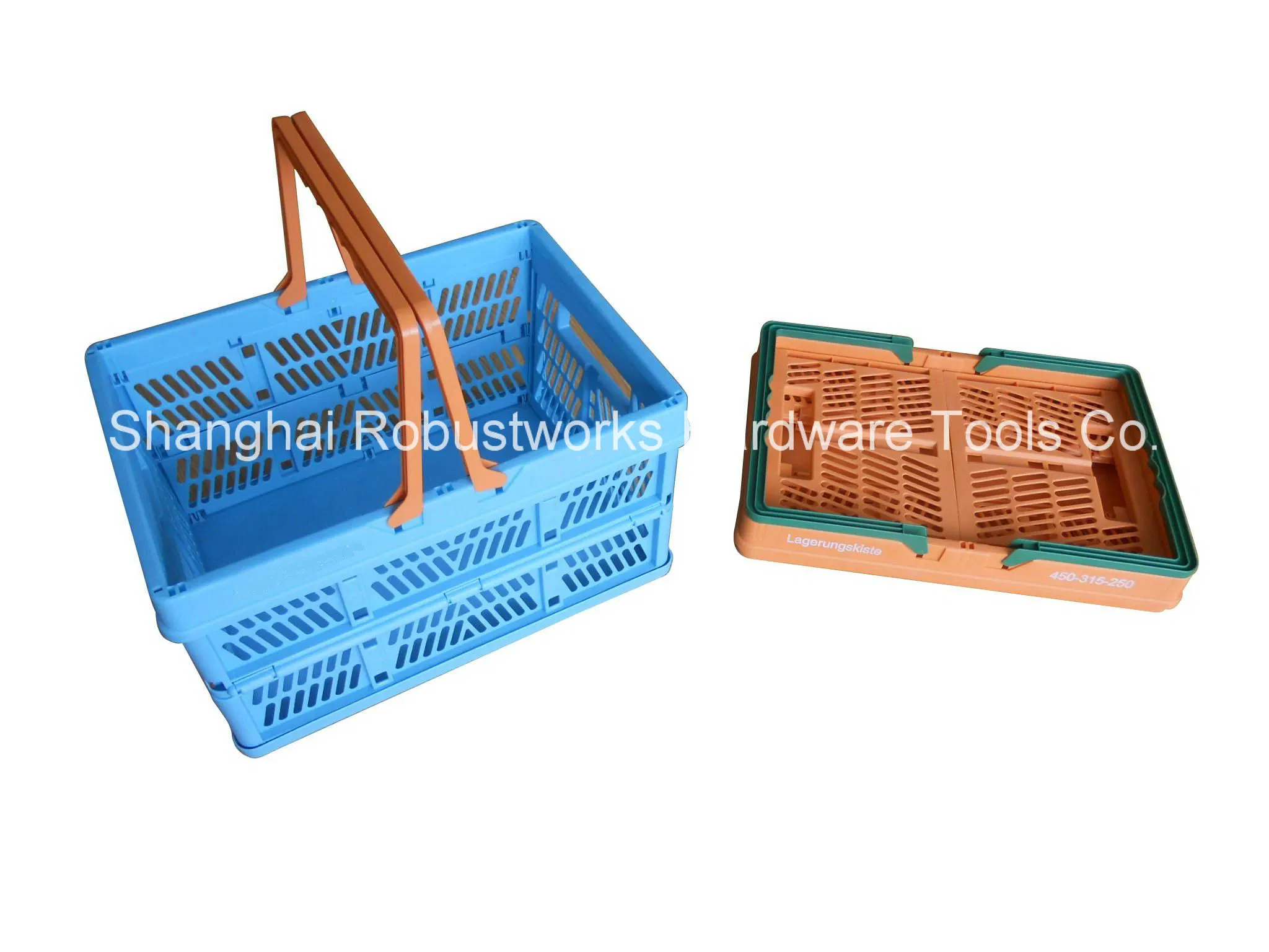 Large Size Folding Plastic Basket (FB004B)