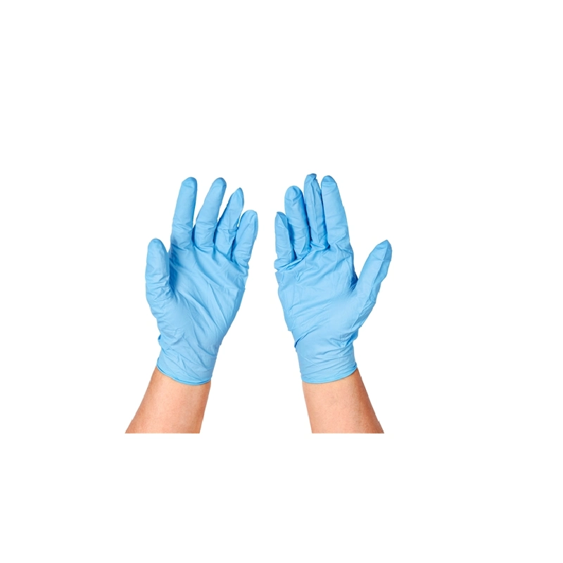 Disposable Powder Free Non-Slip Elastic Touch-Screen Nitrile Gloves