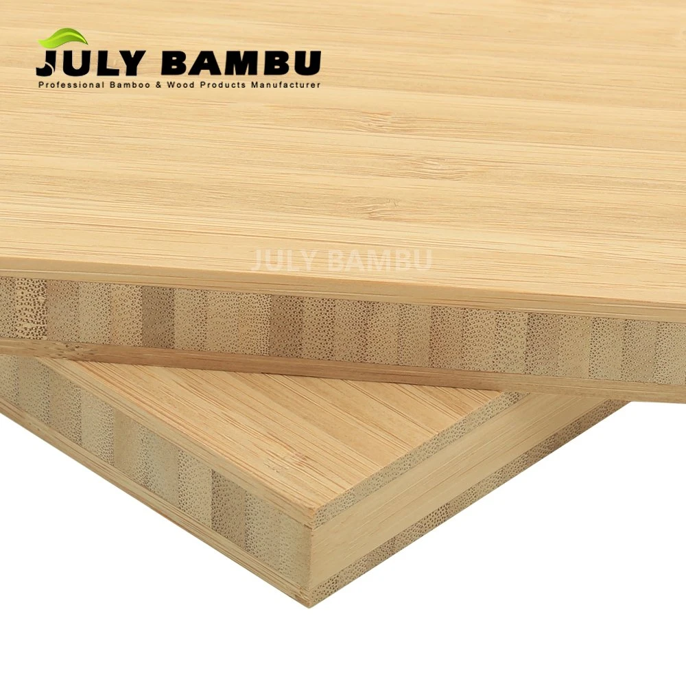 4FT X 8FT X 15mm/19mm Bamboo Furniture Panel for 100% Solid Bamboo Desk Top