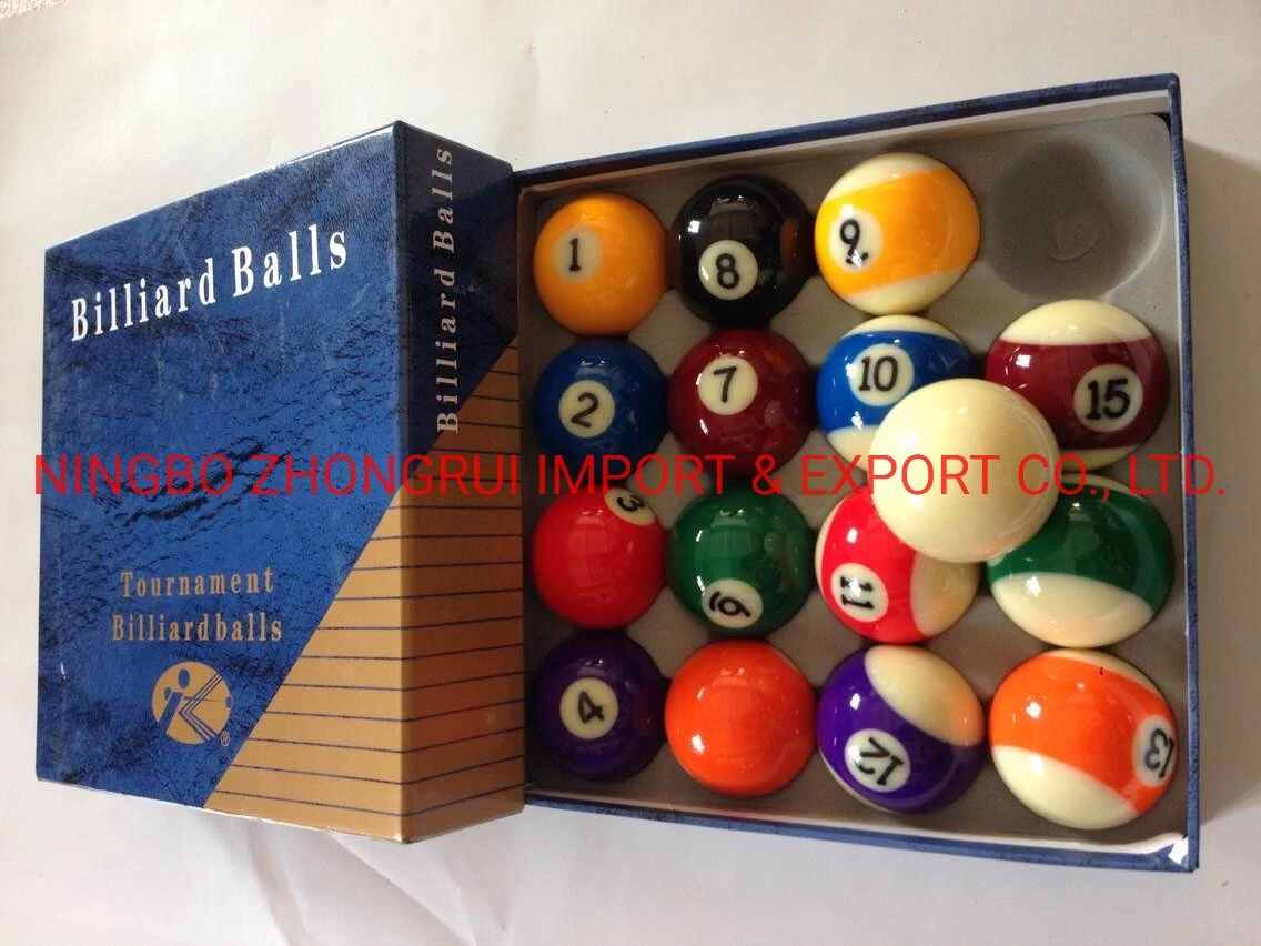 Resin Crystal Snooker Ball/America Billiard Ball