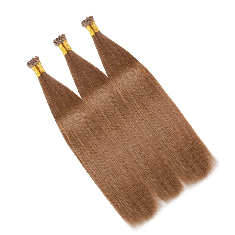 I -Sugerencia Hair Extension 100 % de extensión de cabello Pre-Bounded cabello humano.